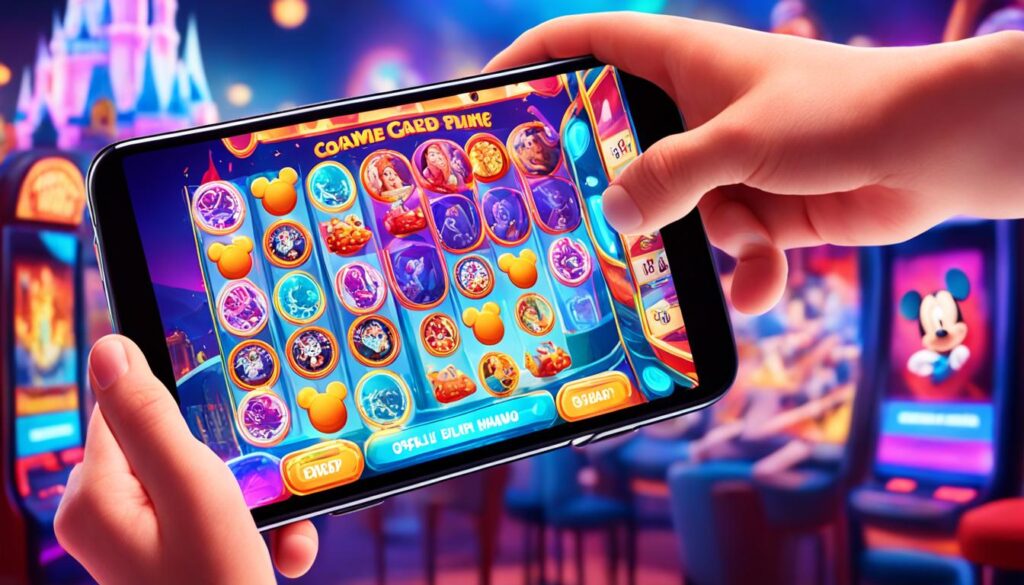 เล่นเกมส์ disney slot บนมือถือ